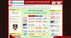 Desktop Screenshot of ditukar.com